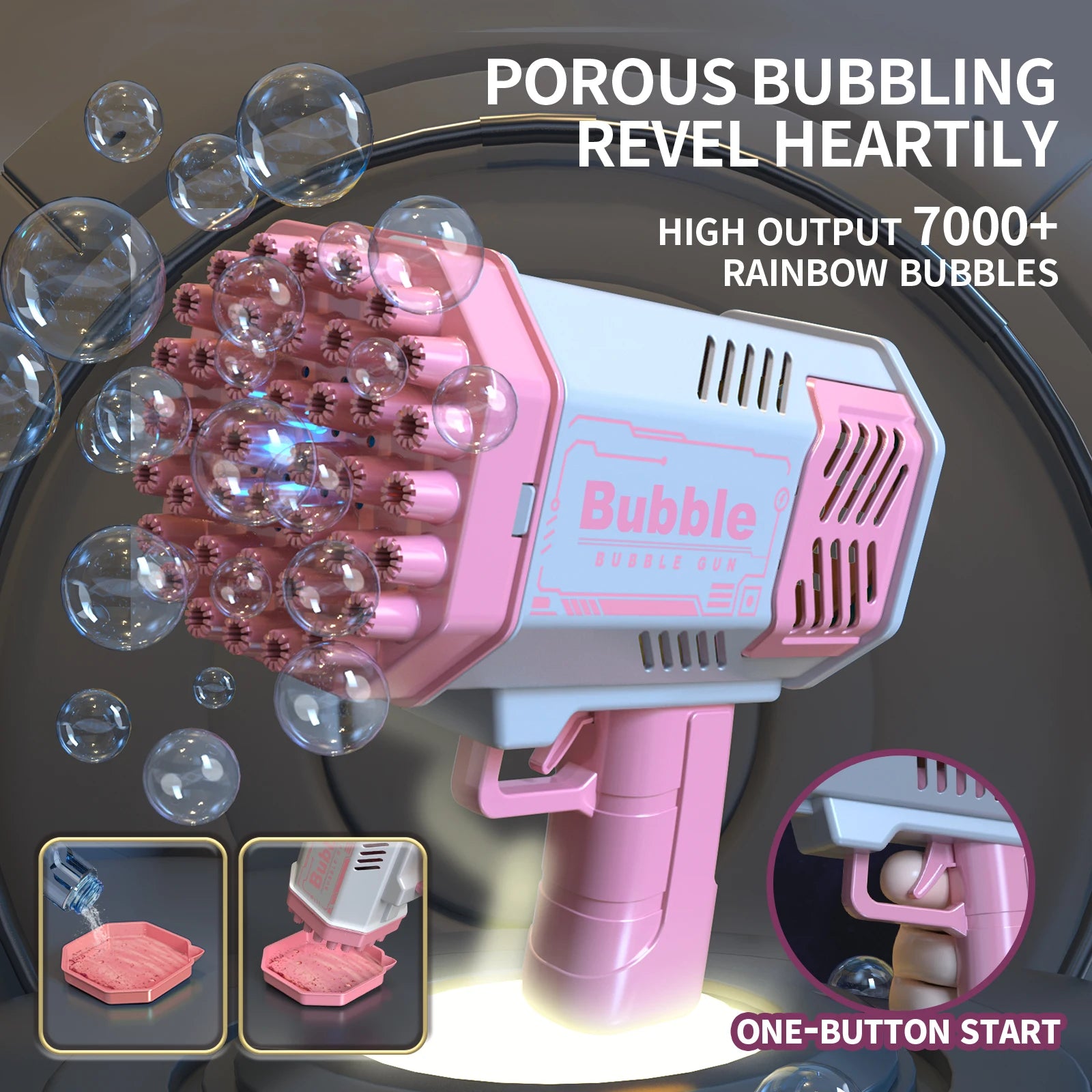Lançador de bolhas Bubblefy©
