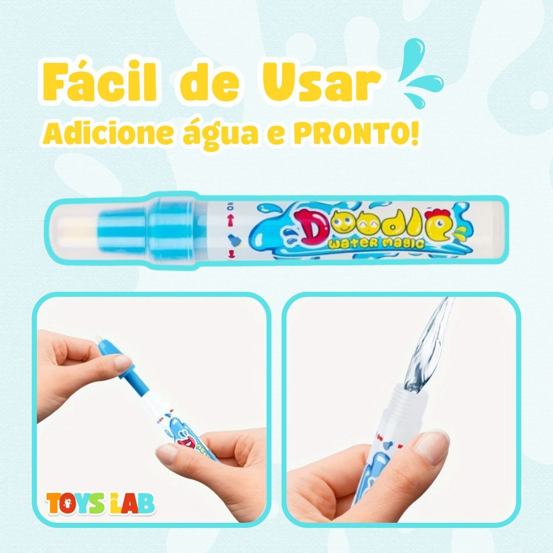 AquaDraw Max™ - Tapete de Desenho Mágico