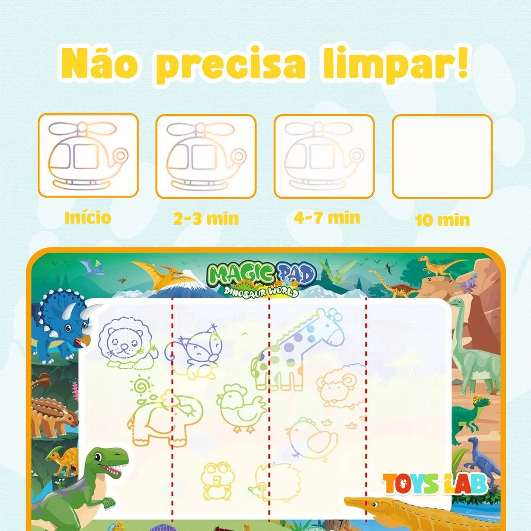 AquaDraw Max™ - Tapete de Desenho Mágico
