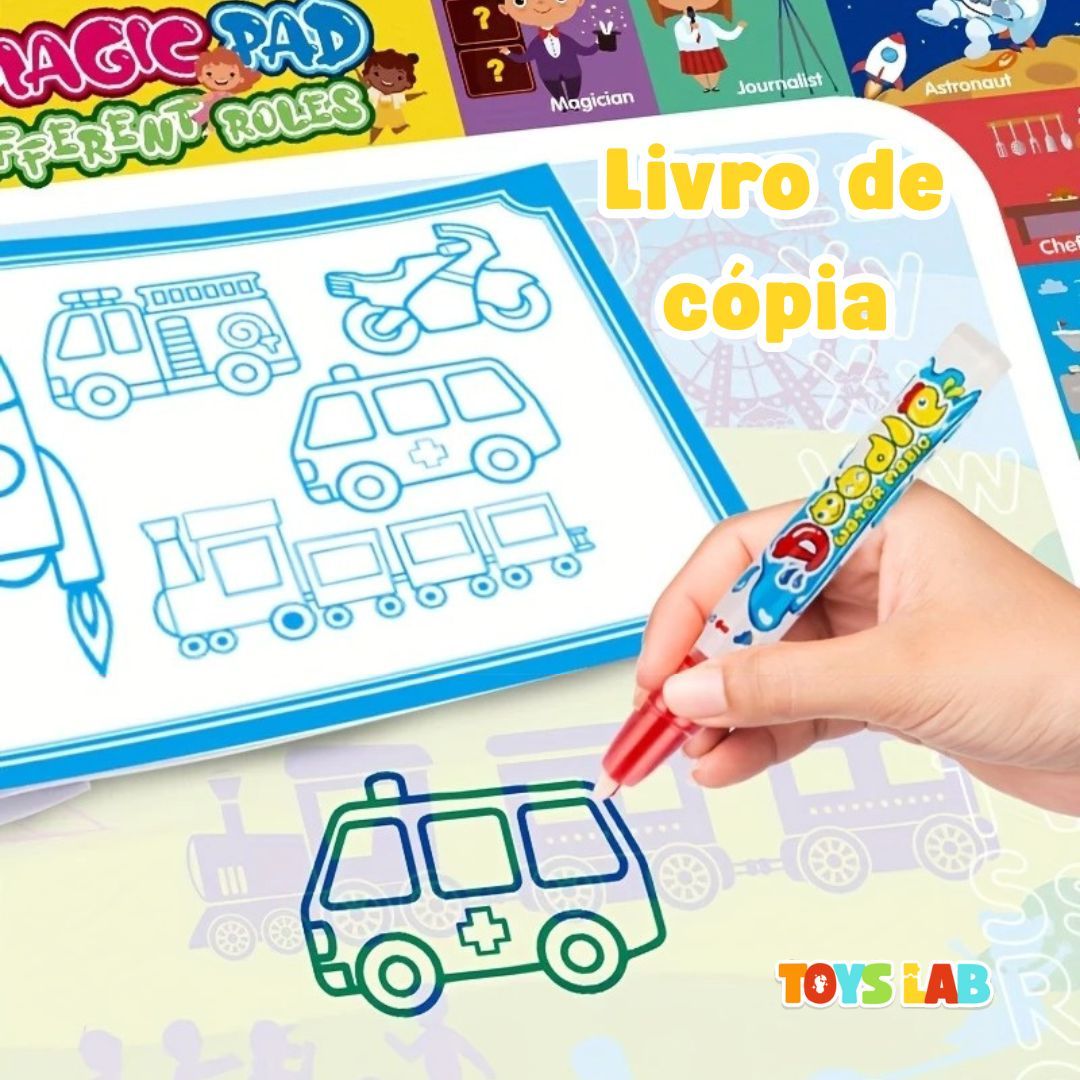 AquaDraw Max™ - Tapete de Desenho Mágico